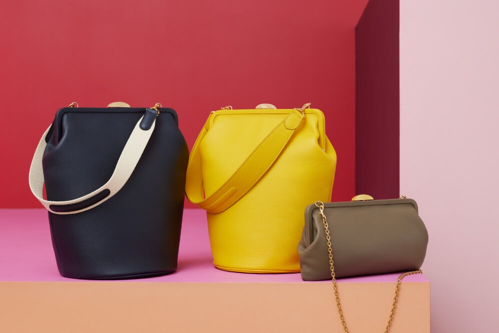 和光の人気シリーズ「MANACO」の“がま口”バッグ │ WAKO INDEX 122