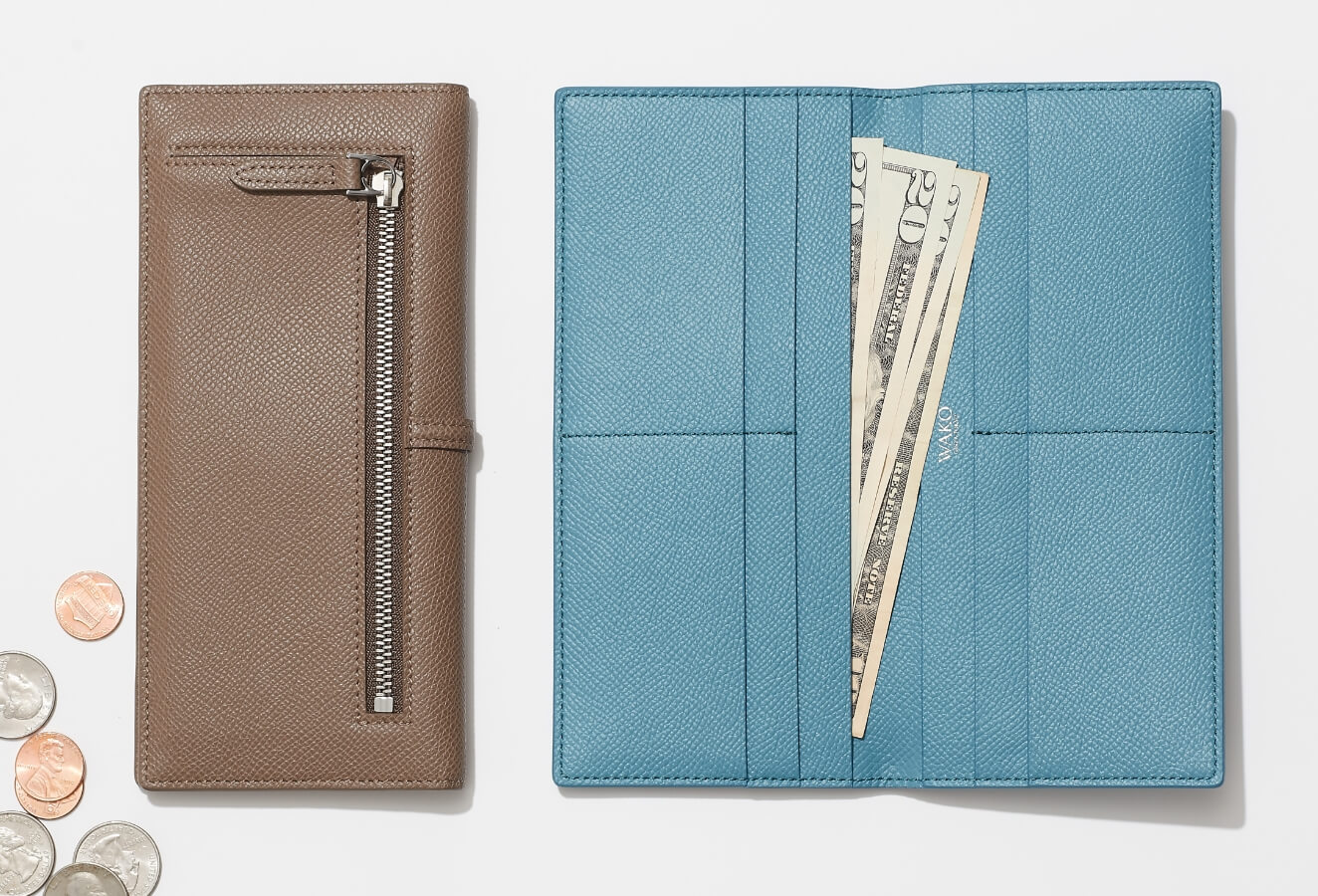 使い勝手抜群なのにコンパクト！ 和光オリジナルの革小物が新登場
