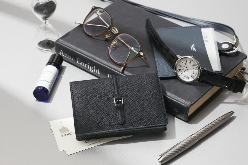 使い勝手抜群なのにコンパクト！ 和光オリジナルの革小物が新登場