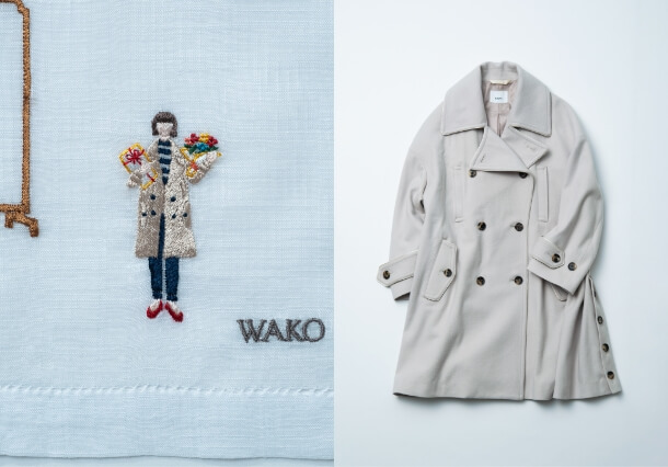 新品/未使用】和光 WAKO 大判膝掛けハンカチ2枚セット ギフト