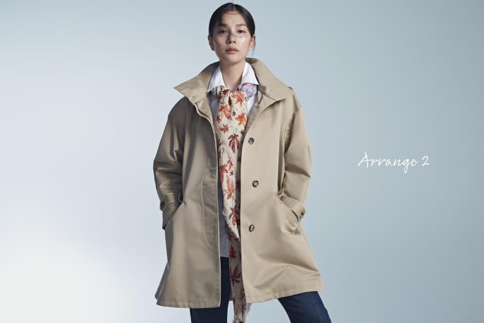 銀座の街を描いた和光限定ストール ｜ WAKO INDEX 177