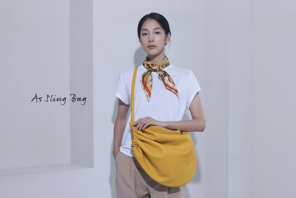 和光の新作は持ち⽅⾃在な「ムーンサック」 ｜ WAKO INDEX 180