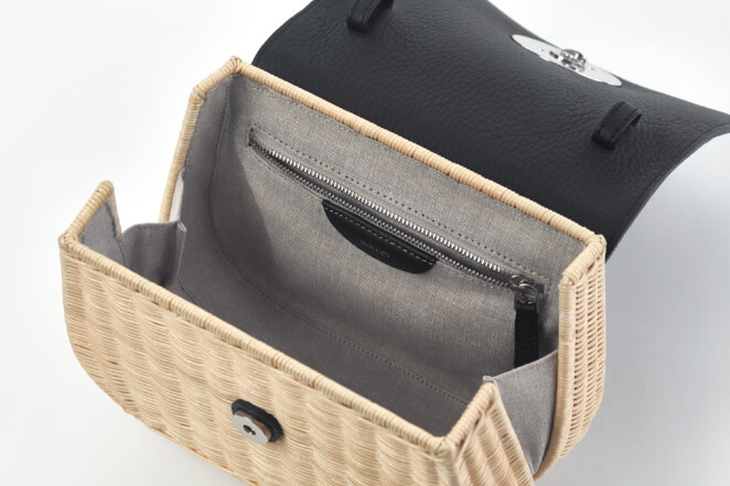 かごバッグ 78.エコクラフト4つだたみ編みかごバッグの通販 by jun830's