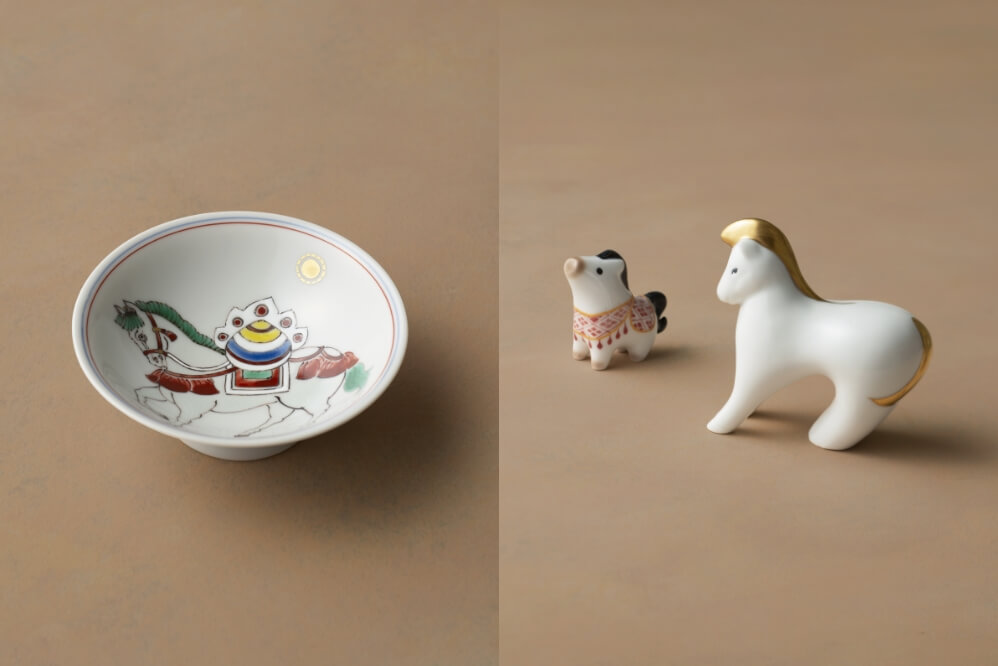 和光 WAKO 干支ガラス置物(馬,午）共箱 美品 金銀彩 クリスタルガラス 栞 楽天市場】干支 午 ガラス 置物 馬 うま 2026年/ 午 金彩硝子親子飾り