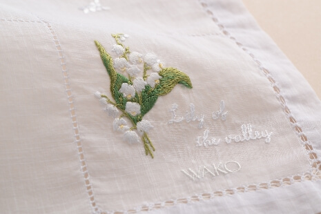 春を感じる和光の新作ハンカチーフ｜ WAKO INDEX 248