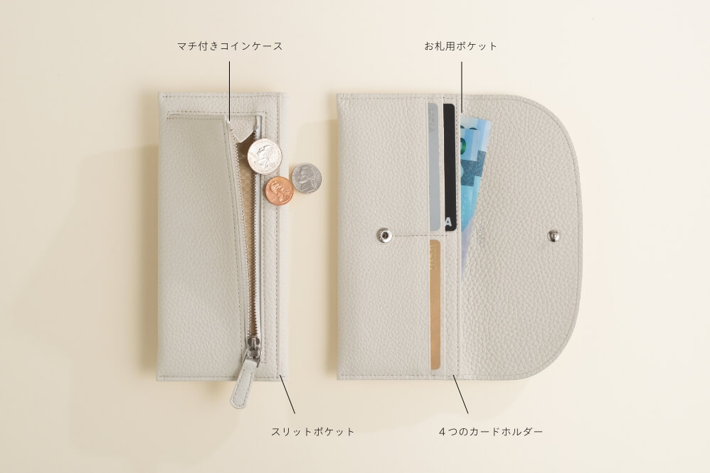 まこ スリムになった「MANACO」の⻑財布｜ WAKO INDEX 256