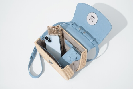 銀座・和光の小物で始める春支度。「MANACO」の新色かごバッグが登場