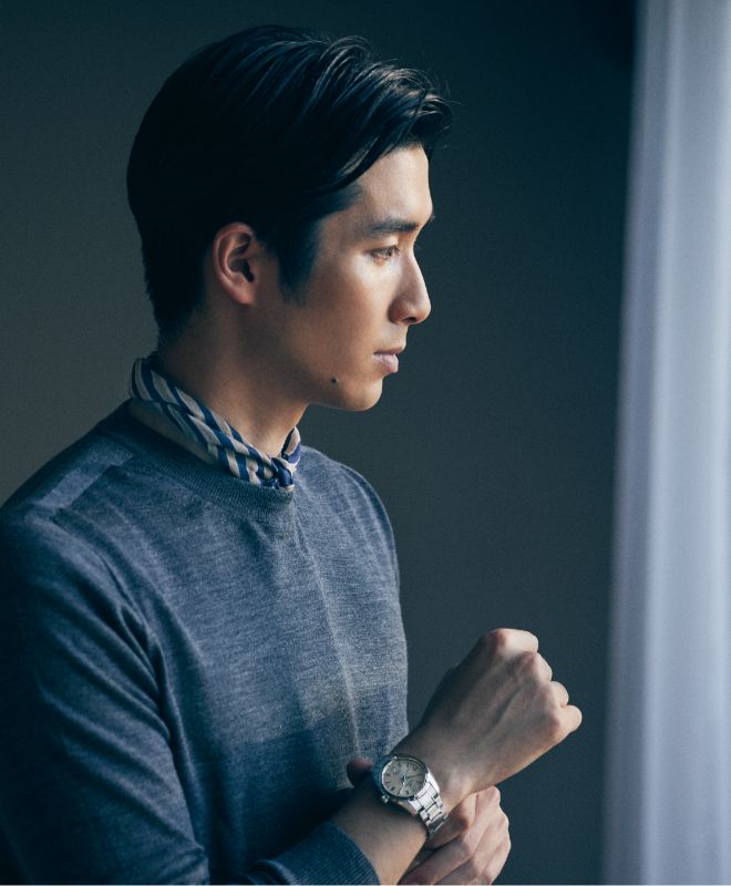 銀座の街に合う、1本で2通り楽しめる“カジュアルタイ” │ WAKO INDEX 027