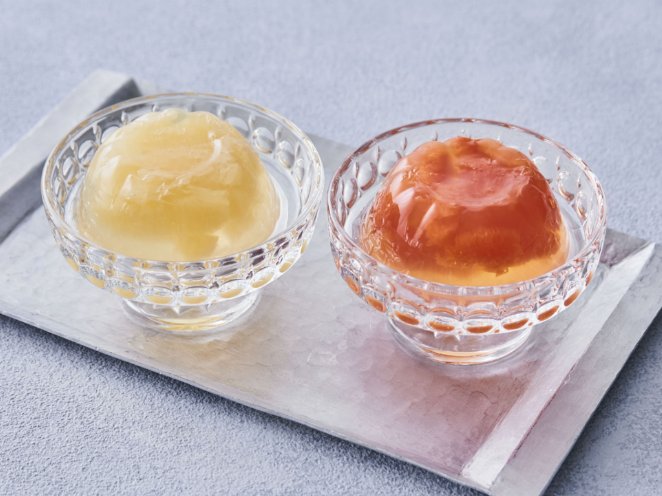 夏のギフトにおすすめしたい、和光のフルーツゼリー │ WAKO INDEX 051 ②和光WAKO清水白桃コンポートゼリー6個入り