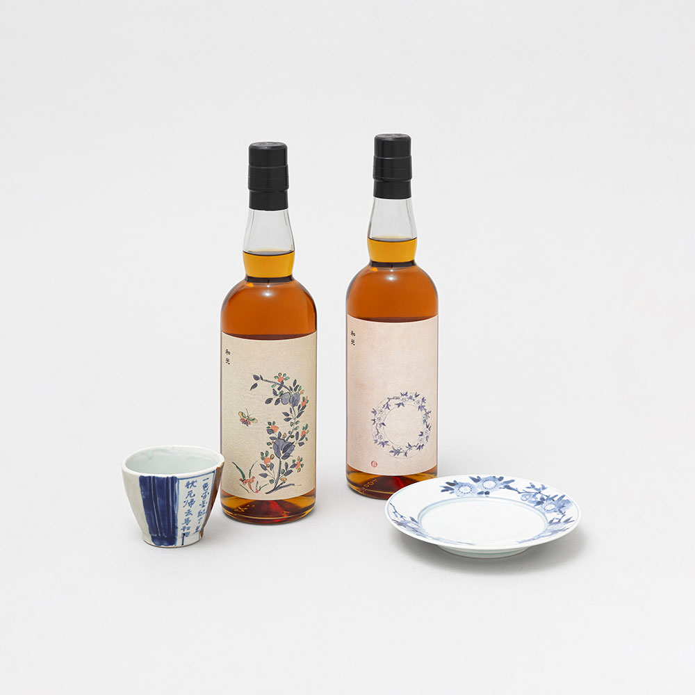 SINGLE MALT JAPANESE WHISKY ASAKA Specially Bottled for WAKO 杏花