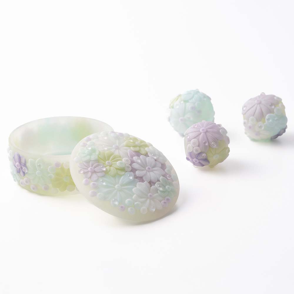 たなごころで愛でる硝子四人展 | 展覧会のご案内 | セイコーハウス