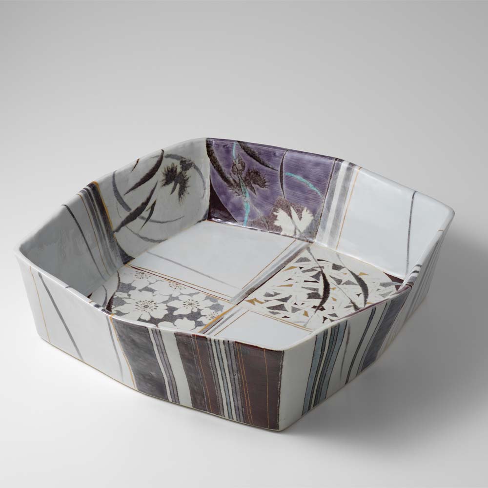 未使用　佐藤亮　九谷焼　香合　工芸品 佐藤 亮・荒川文彦二人展―色絵と漆の間（あわい）に遊ぶ― | 展覧