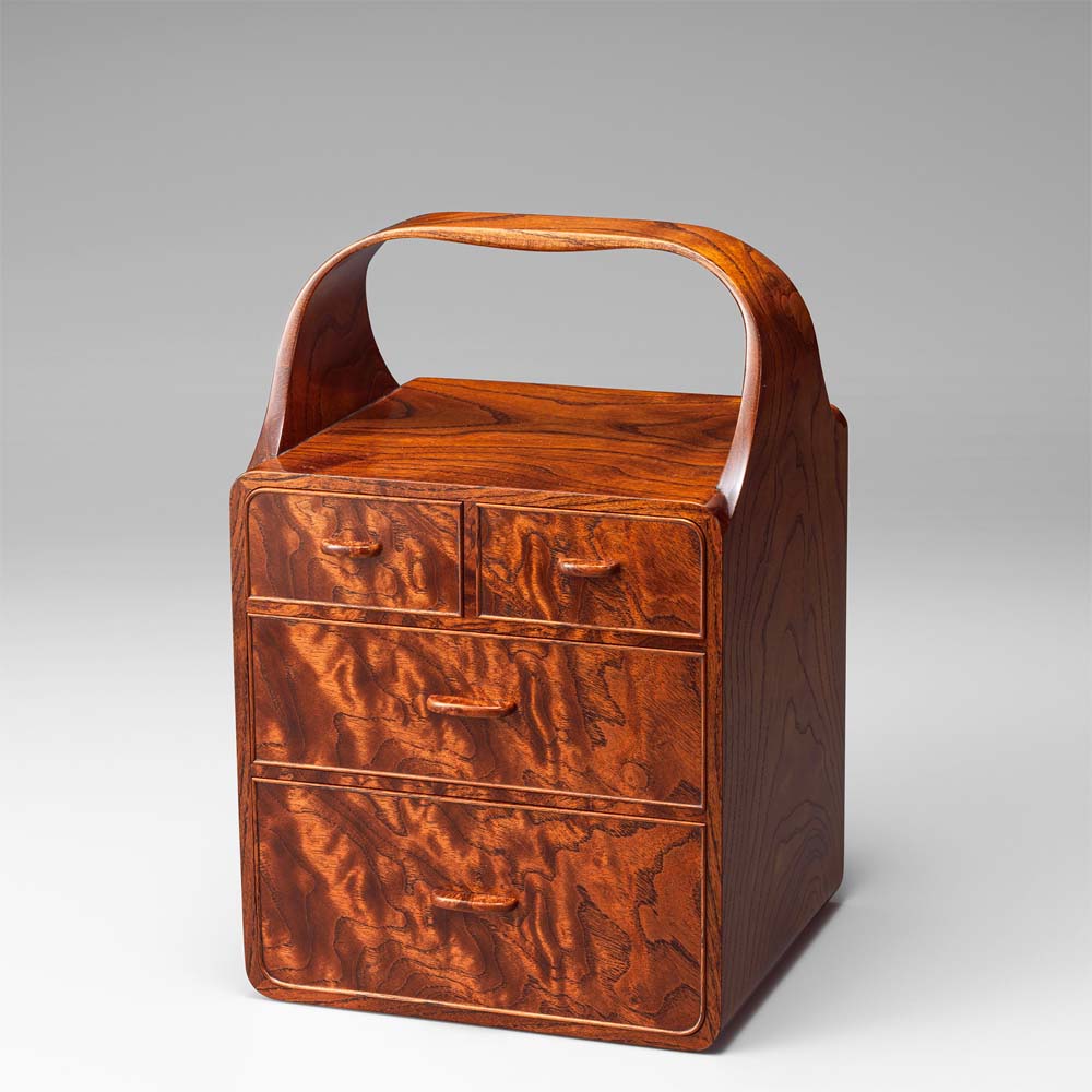 江戸指物 木工芸家 島崎敏宏の仕事蘇れ御蔵島桑 | 展覧会のご案内