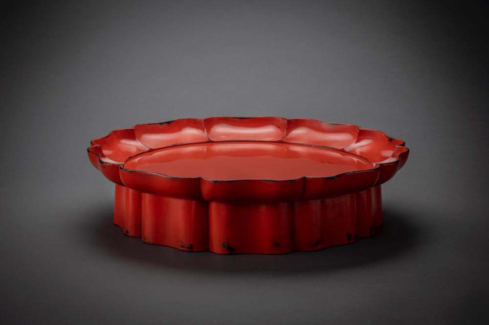 希二代 村瀬治兵衛 花入 根来 日本美術 漆工芸 lacquerware 希少 二